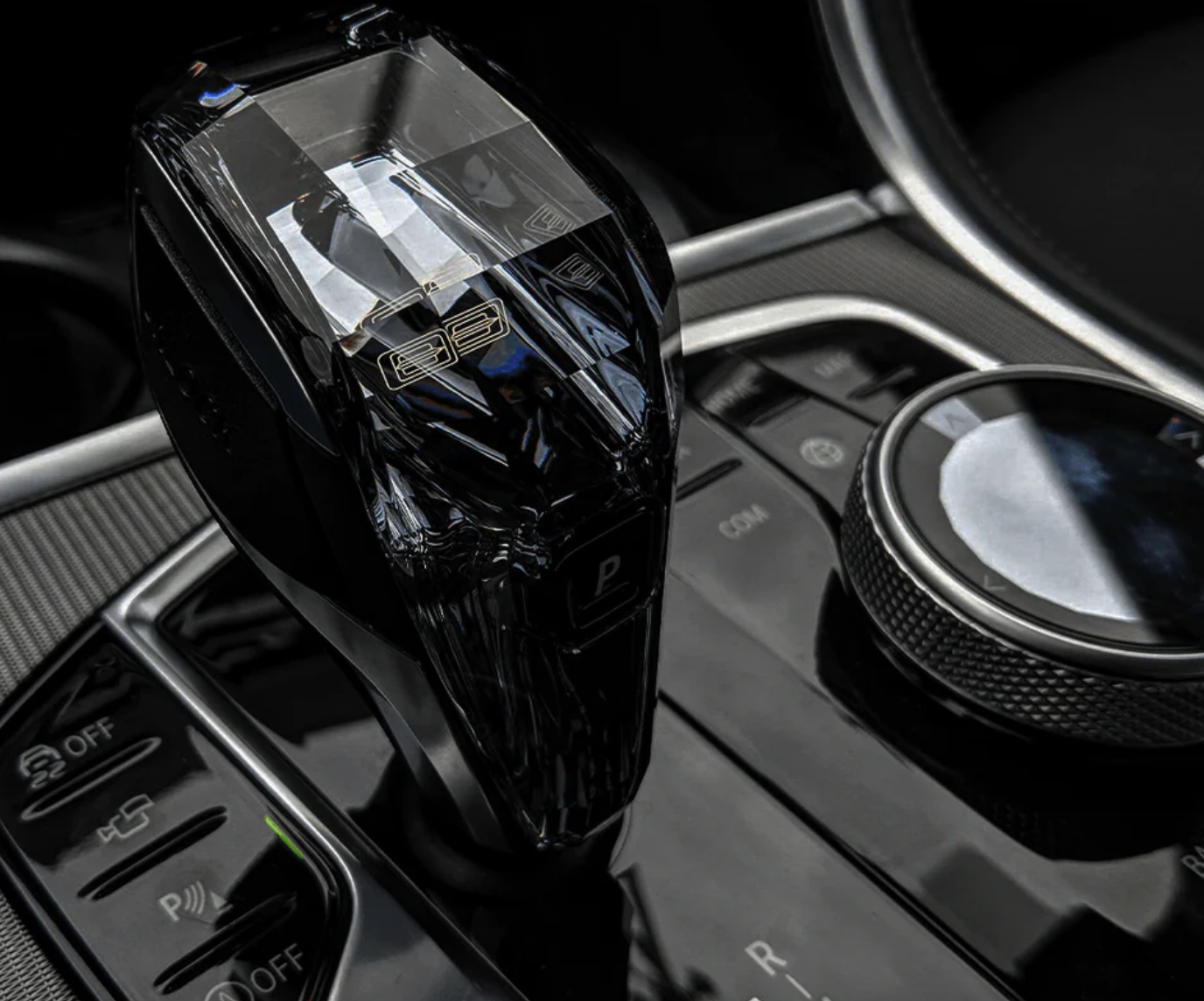 BMW Crystal Series Gear Knob Shifter