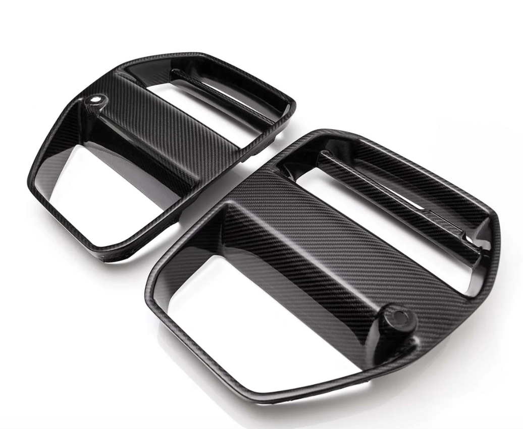 VORSTEINER VRS AERO FRONT KIDNEY GRILLE IN CARBON FIBRE FOR BMW M3 & M4 (2020+ G80 G82 G83)