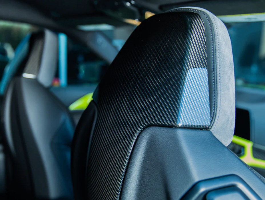 BMW OEM DRY CARBON SEAT BACK COVERS - G80 M3 /G82 M4