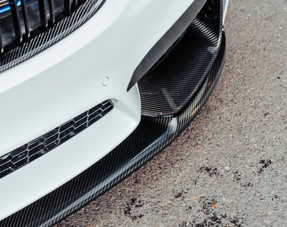 BMW M3/M4 PERFORMANCE STYLE FRONT LIP IN PRE PREG DRY CARBON FIBRE (F80/F82/F83)