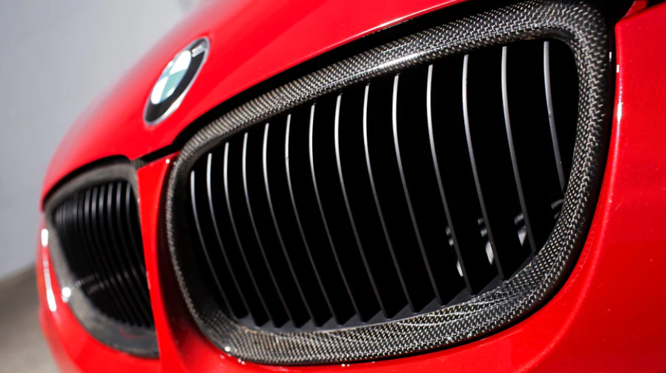 BMW E92 Pre LCI Double Slant Dry Carbon Fiber Grille