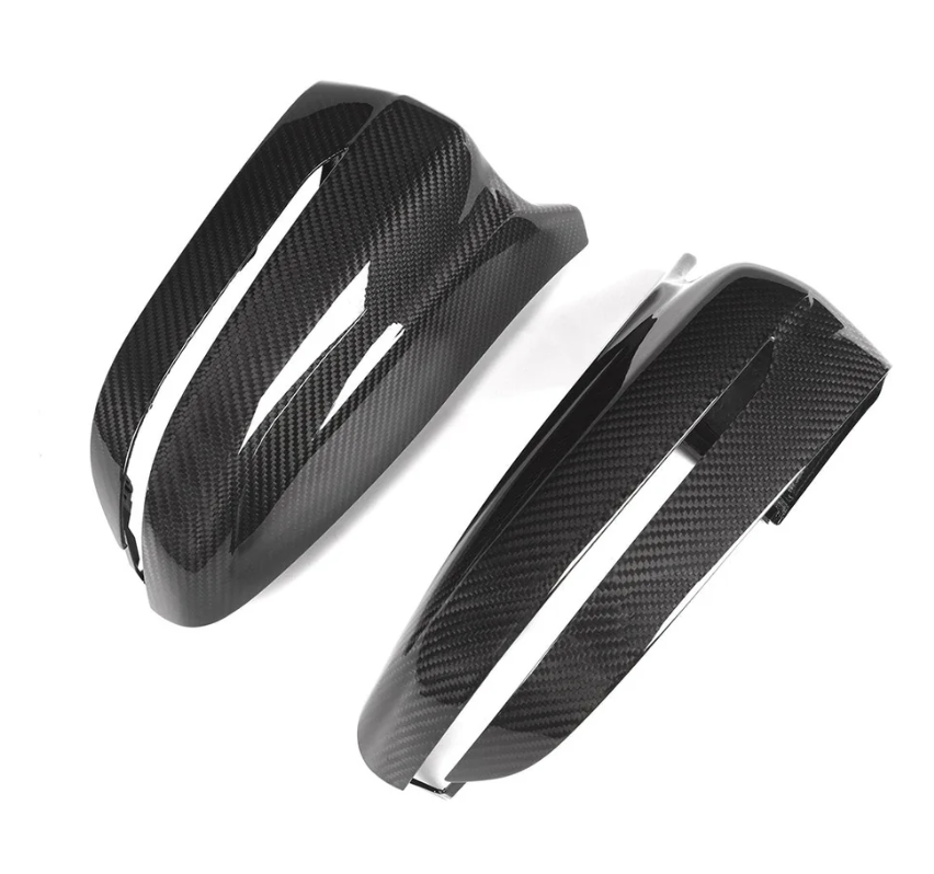 BMW M STYLE WING MIRROR COVERS IN DRY CARBON FIBRE (G20/22)