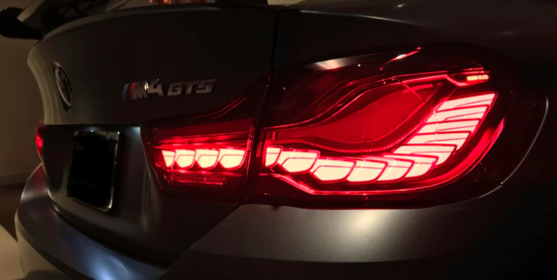 BMW 4 Series (F32 / F33) GTS Style OLED Sequential Tail Lights Set (V2)