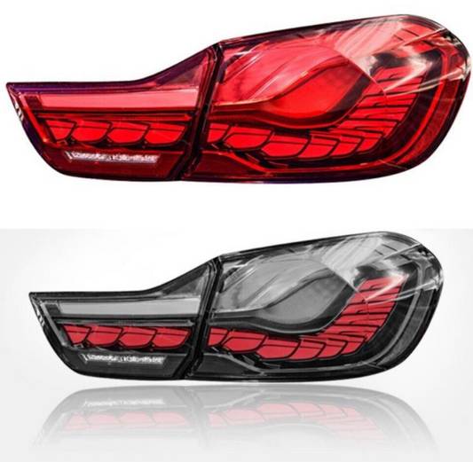 BMW 4 Series (F32 / F33) GTS Style OLED Sequential Tail Lights Set (V2)