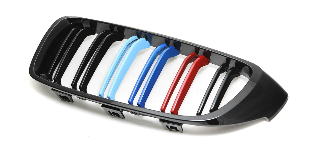 2014+ BMW 4 Series (F32 / F33 / F36) M Inspired Dual Slat Kidney Grilles