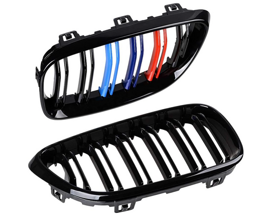 2014+ BMW 4 Series (F32 / F33 / F36) M Inspired Dual Slat Kidney Grilles