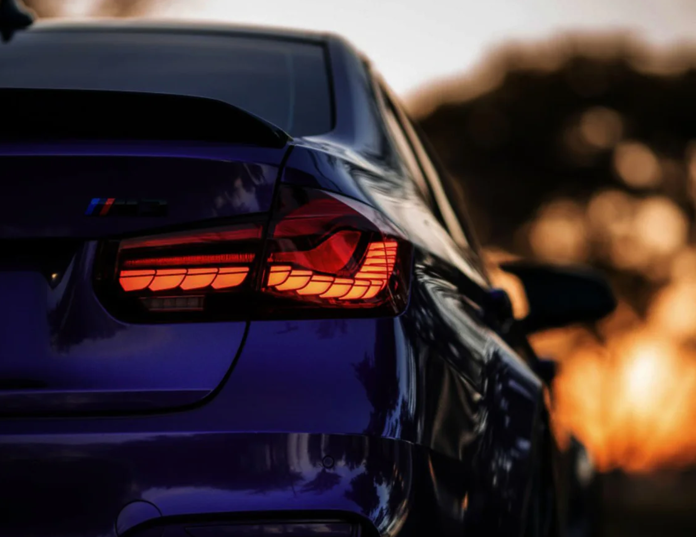 BMW 3 Series F30 & F80 GTS Style OLED Sequential Tail Lights