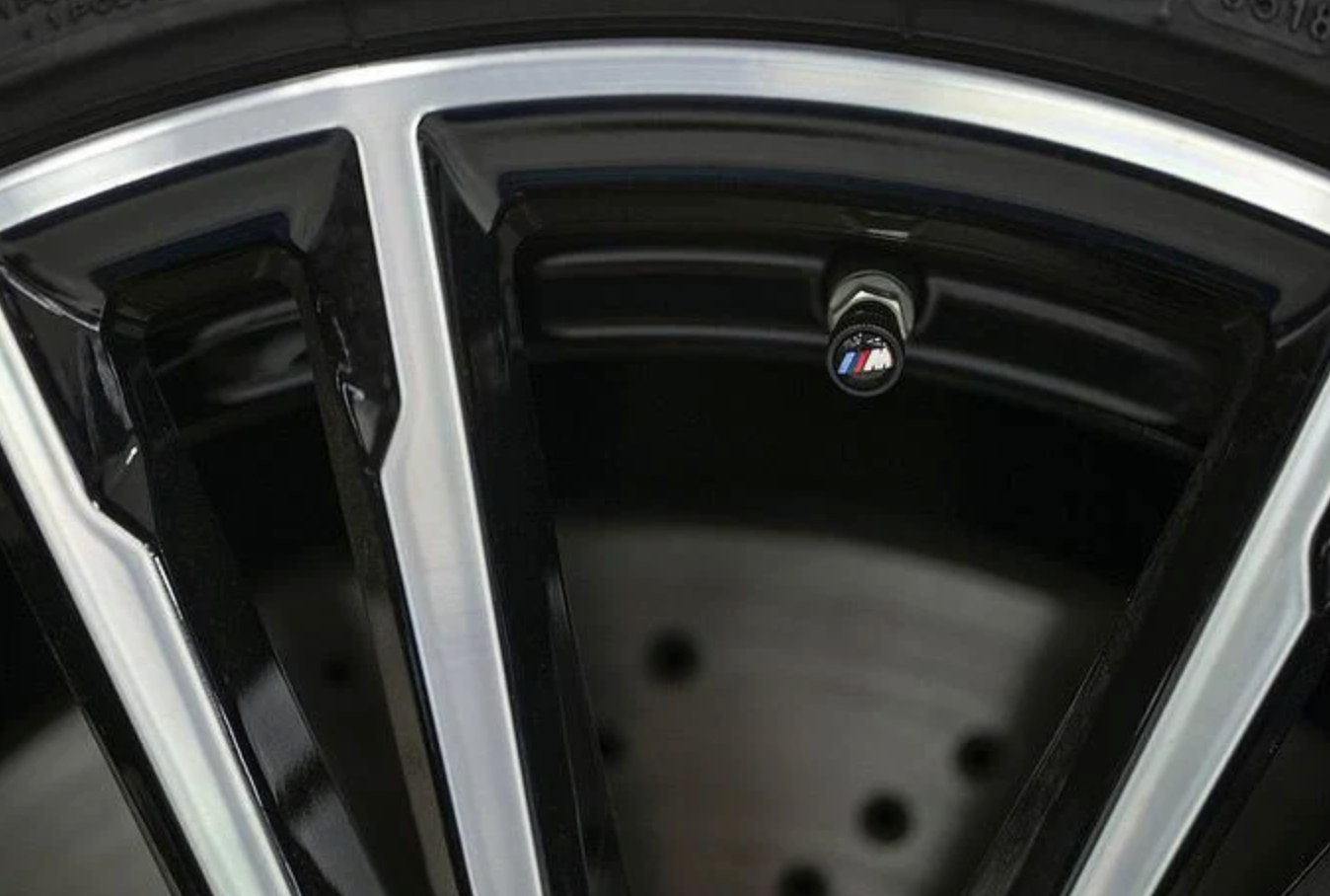 BMW M Logo Valve Stem Caps