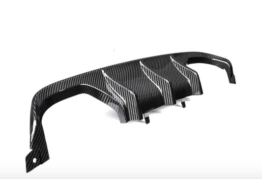 BMW M3/M4 PERFORMANCE STYLE REAR DIFFUSER IN PRE PREG DRY CARBON FIBRE (F80/F82/F83)