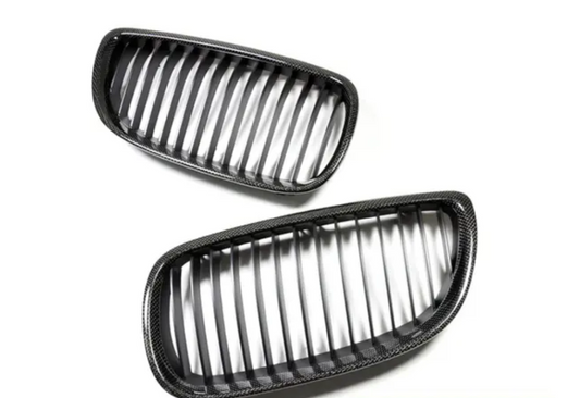 BMW E92 Pre LCI Double Slant Dry Carbon Fiber Grille